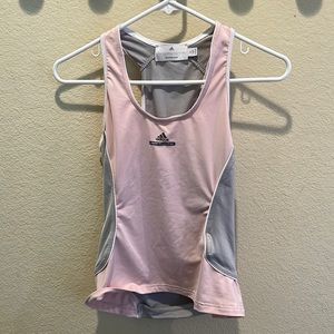 Adidas Stella McCartney - Pink/Grey Activewear Tank XS